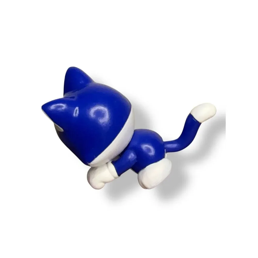 Super‎ Mario Blue Cat Toad Mini Figure World of Nintendo Jakks 2016